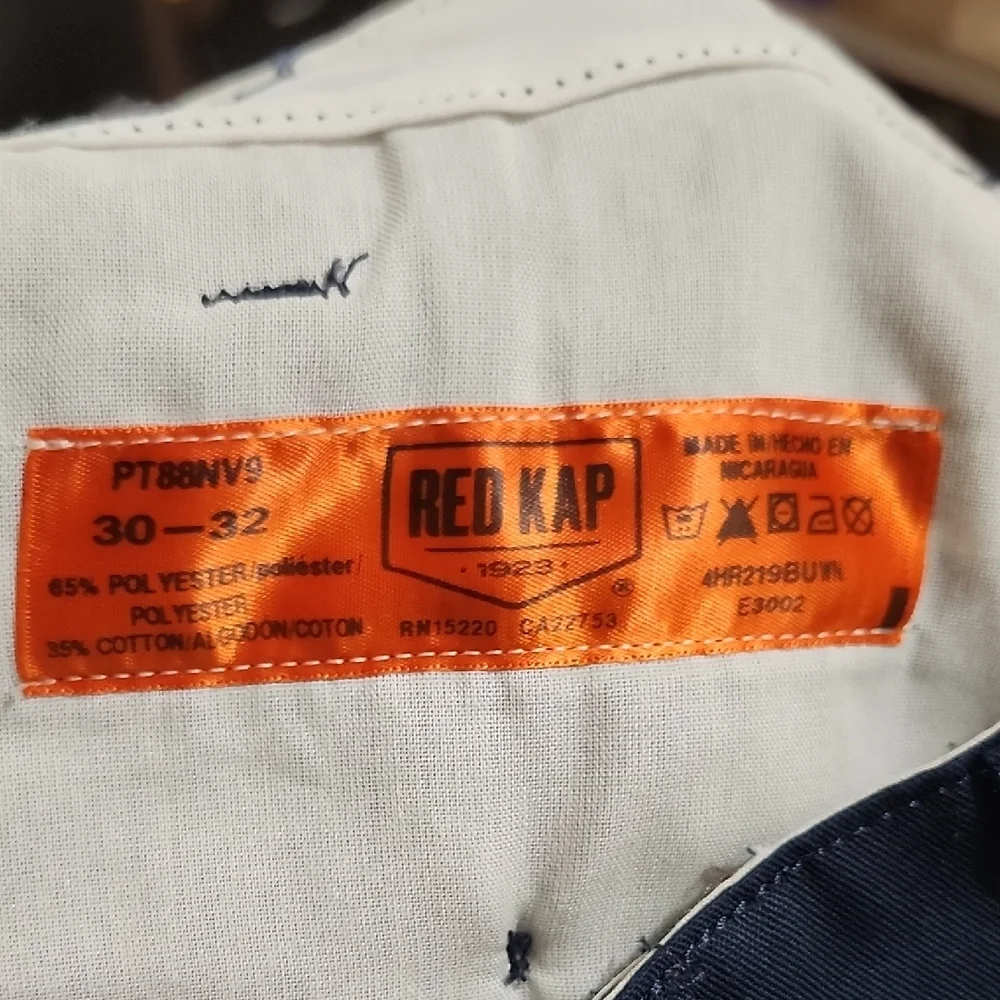 Blue Cargo Pants with Full-Length Fit - Picture 8 of 8